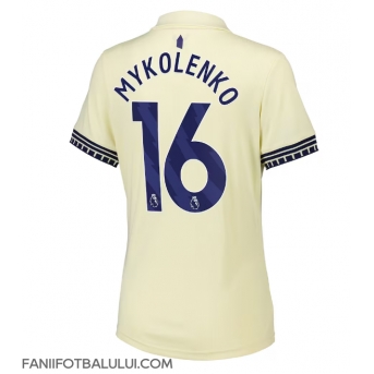 Everton Vitaliy Mykolenko #16 Tricou Fotbal Replică 2025-26 Femei Deplasare